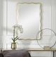 Uttermost® Aneta Gold Scalloped Mirror-1