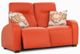 Jaymar 2 Piece Madras Mandarin Gr. 20 Home Theater Loveseat Sectional-1