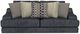 Jackson Furniture Olympus Sapphire Sofa with Cuddler Coil Cushions-3