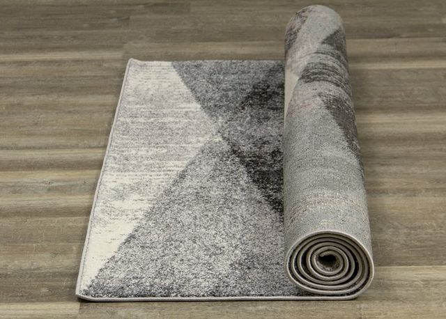 Kalora Interiors Soho Grey White Teal 2'0" x 3'7" Rug-3