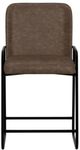 International Furniture Direct Seating Black/Brown Bar Stool-2