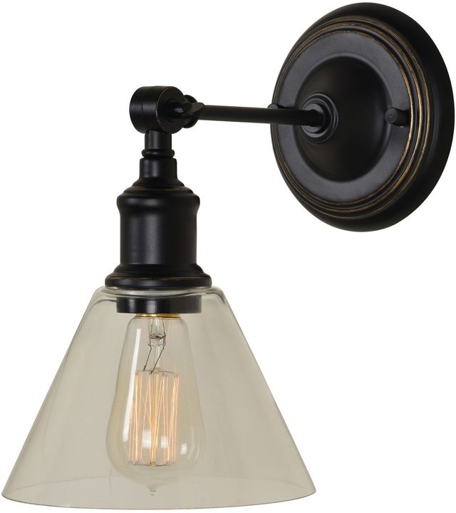 Renwil® Renta Oil Rubbed Bronze Wall Sconce-3