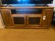 American Heartland Manufacturing Oak 66" TV Stand-0