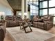 Gazelle Leather Power Headrest Sofa and Loveseat, Recliner Free!-0