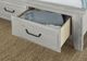 Vaughan-Bassett Sawmill Alabaster Two Tone King Arch Storage Bed-1
