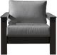 Enclover Hickory Black/Slate Club Chair-1