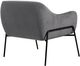Armen Living Karen Grey Accent Chair-3