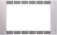 Panasonic®  27" Stainless Steel Built In Microwave Trim Kit-0