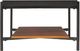 Riverside Furniture Lennox Black Cocktail Table with Rosewood Base-2