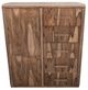 International Furniture Direct Balam Brown Gentleman's Chest-4