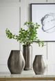 A & B Home Silver Orb Vase-5