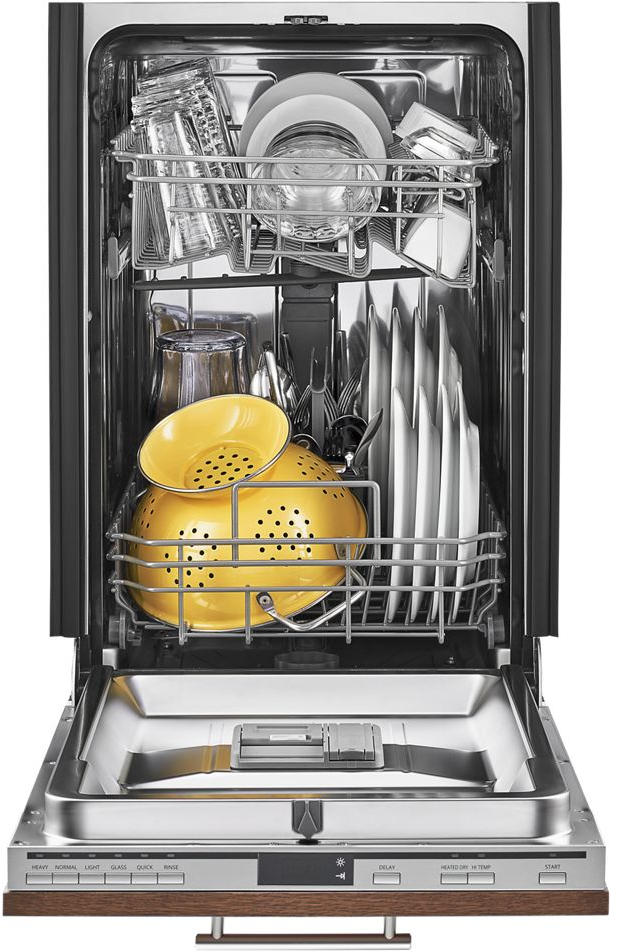 KitchenAid® 18" Panel Ready Built In Compact Dishwasher-2