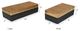 A & B Home 2-Piece Black/Gold Cullen Rectangle Book Box Set-5