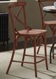 Liberty Vintage Red X Back Counter Chair - Set of 2-1
