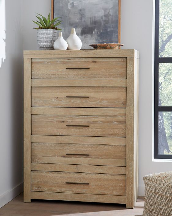 aspenhome® Modern Loft Modern Khaki Chest-1