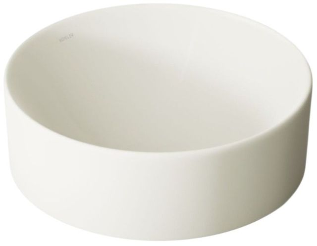 Kohler Vox® Biscuit 16.5" Round Vessel Bathroom Sink-0