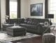 Signature Design by Ashley® Accrington Granite Oversized Accent Ottoman-2