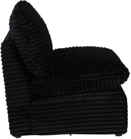 Coaster® Collins Black Modular Armless Chair-4