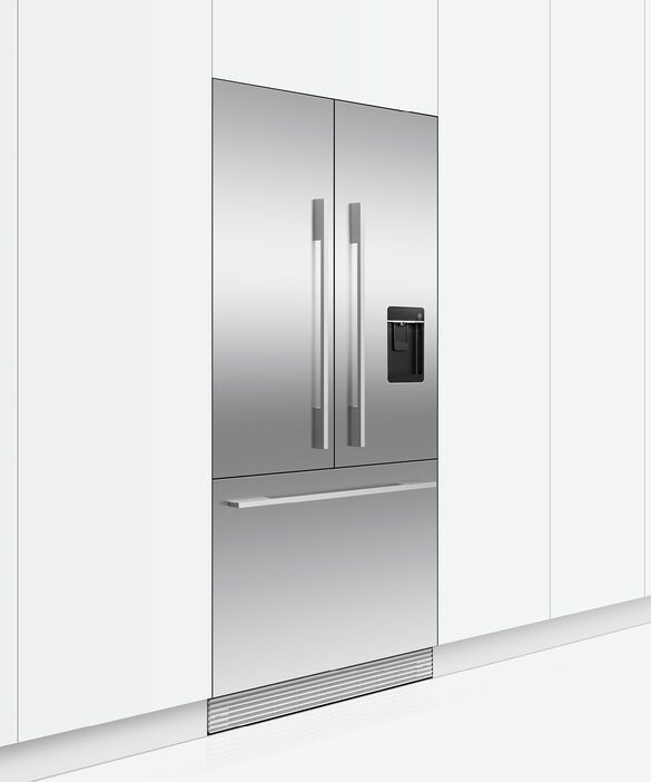 Fisher & Paykel Series 7 32 in. 14.7 Cu. Ft. Panel Ready Integrated French Door Refrigerator-3