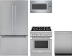 Thermador® 4 Piece Stainless Steel Kitchen Package
