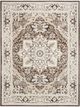 Nourison Home™ Dekor Brown Ivory 5'x7' Area Rug-0