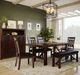 Jofran Inc. Kona Grove Brown Trestle Dining Table-1