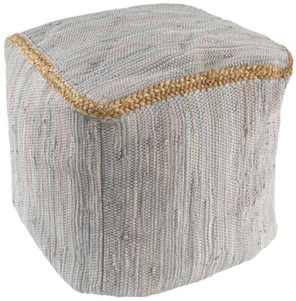 LR Home Ultimate Grey Pouf-2