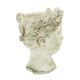 A & B Home Green/White Vase-3