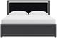 Signature Design by Ashley® Birmonton Black King Upholstered Panel Bed-2
