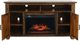 Jofran Inc. Cannon Valley Brown Electric Fireplace Media Console-4