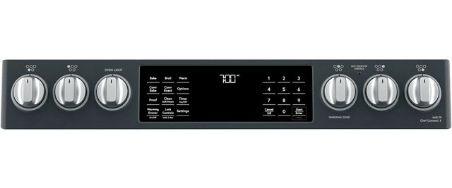 Café™ 30" Matte Black Slide-In Electric Range-3