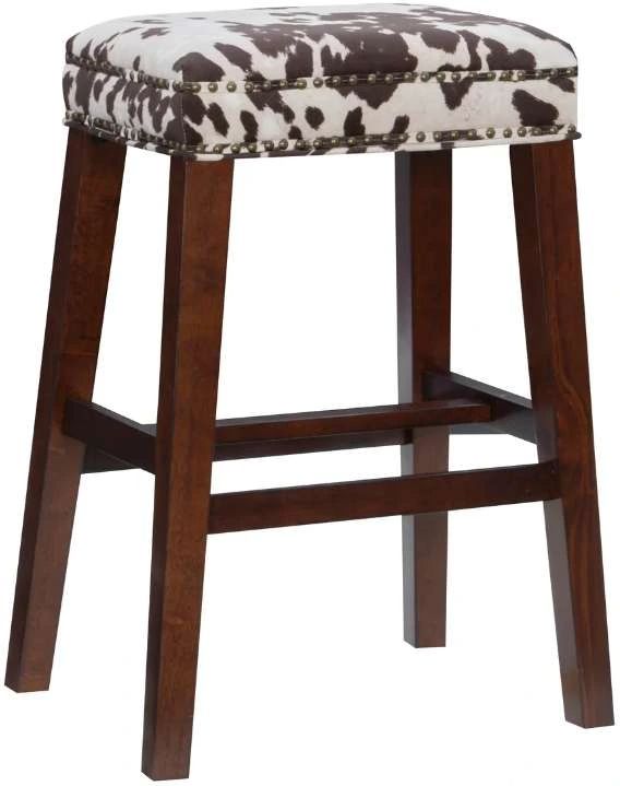 Linon Wyatt Brown Bar Stool-0