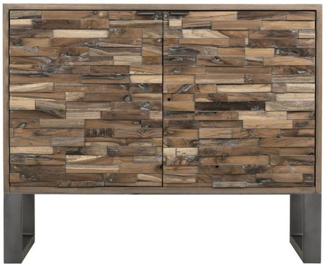 YHD Dumadi Medium Brown 2-Door Cabinet-2