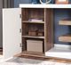 Furniture of America® Moa White Sofa Table-3