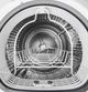 GE® 4.1 Cu. Ft. White Front Load Ventless Electric Dryer-4