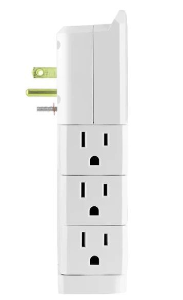 GE 6-Outlet Rotating Wall Tap-1