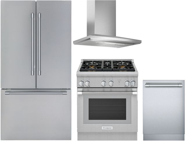 Thermador® 4 Piece Stainless Steel Kitchen Package -0