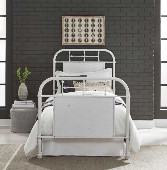 Liberty Furniture Vintage Antique White Full Youth Bed-1
