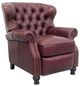 BarcaLounger® Presidential Shoreham-Wine Manual Recliner-0