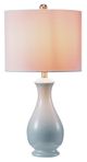 A & B Home Skyway Blue Curved Table Lamp-1