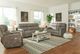 Southern Motion™ Customizable Contempo Double Power Reclining Sofa with Headrest-1
