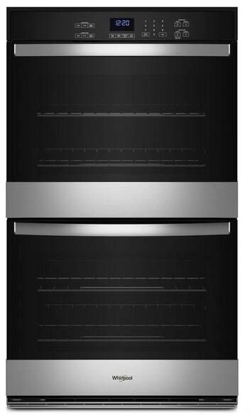Whirlpool® 30" Stainless Steel Double Electric Wall Oven-0