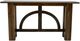Vintage Furniture Regal Entryway Table-1