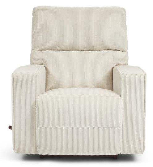 La-Z-Boy® Maddox Pearl Manual Rocking Recliner-1