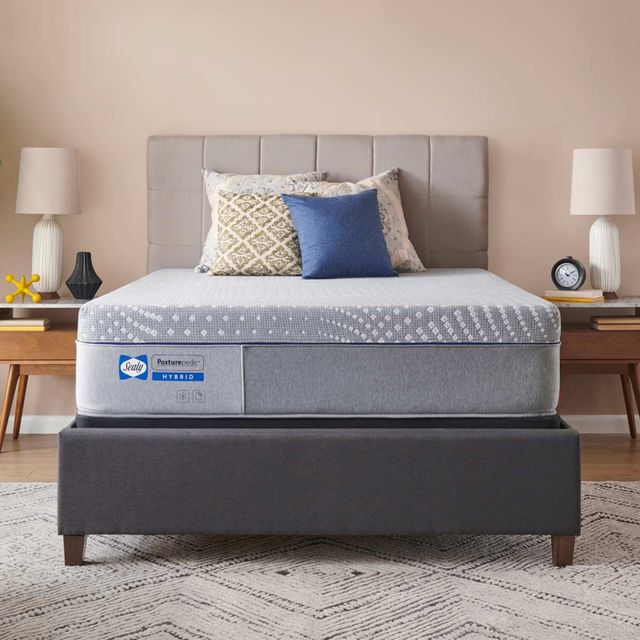 Sealy® Posturepedic® Lacey 13" Hybrid Firm Tight Top Full Mattress in a Box-1