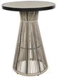CabanaCoast® Customizable Cove Synthetic Fiber 32" Outdoor Round Bar Table-1