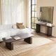 Classic Home Milan Truffle Roast Console Table-1