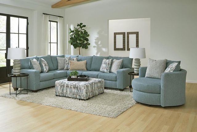 Albany Industries Cake Pop Chambray Swivel Chair-1