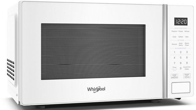  Whirlpool® 0.7 Cu. Ft. White Countertop Microwave with Steam Clean-3