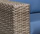 CabanaCoast® Customizable Louvre Wicker Outdoor Deep Seating Chair-5